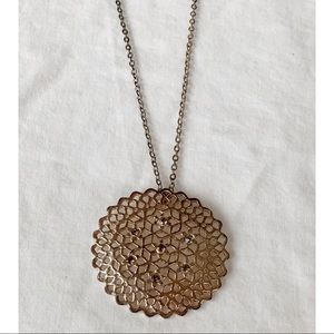 💍💫 J.Crew silver necklace w/ rhinestones